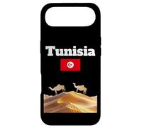 Souvenir Voyage Tunisie Amoureux du désert du Sahara Drapeau Tunisien Coque pour iPhone Air