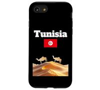 Souvenir Voyage Tunisie Amoureux du désert du Sahara Drapeau Tunisien Coque pour iPhone SE (2020) / 7/8