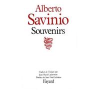 Souvenirs - Alberto Savinio - Fayard - Livre