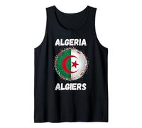 Souvenirs Alger Drapeau Algérie Rétro Vintage Sport Algérie Débardeur