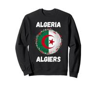 Souvenirs Alger Drapeau Algérie Rétro Vintage Sport Algérie Sweatshirt