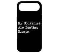 Souvenirs are Leather Scraps Travel Leather Working Citations Coque pour iPhone Air