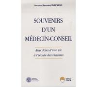 SOUVENIRS D UN MEDECIN CONSEIL