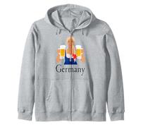 Souvenirs d'Allemagne Souvenir Bière Allemande Sweat à Capuche