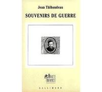 Jean Thibaudeau – Souvenirs de guerre / Dialogues de l'aube – Poésies et journal – Livre