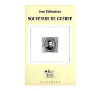 Souvenirs de guerre/dialogues de l'aube - (Poésies et Journal) - Jean Thibaudeau - Gallimard - Livre