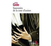 Souvenirs de la cour d'assises - André Gide - Gallimard - Poche - Roman