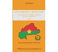 Gnindé Bonzi – Souvenirs de la révolution – Récit – Broché