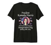 Souvenirs de l'inauguration du président Kamala Harris 2025 T-Shirt Haut de Gamme