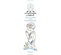 Souvenirs de ma communion - Les marque-pages à colorier