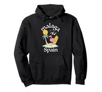 Souvenirs de Malaga Espagne Espagne Voyage Hommes Femmes Sweat à Capuche