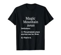 Souvenirs de Montagne Magique/Dicton drôle de Fausse définition T-Shirt Graphique avec Valeur