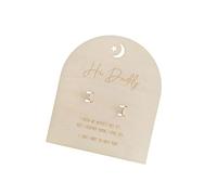 Souvenirs de naissance de bébé - Plaques en bois commémorant les arrivées de nouveau-nés - Personnalisables - Plaques en bois pour annonce en bois de famille