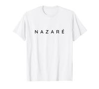Souvenirs de Nazaré, Nazare Surf Resort, Design Moderne des Polices T-Shirt