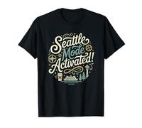 Souvenirs de Seattle, Vacances à Space Needle dans l'État T-Shirt