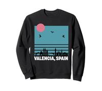 Souvenirs de Valence Espagne Skyline Valencia España Sweatshirt