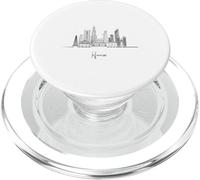 Souvenirs de voyage en Asie d'horizon du Vietnam de Hanoi PopSockets PopGrip pour MagSafe