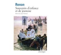 Ernest Renan – Souvenirs d'enfance et de jeunesse – Gallimard – Livre