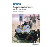 Ernest Renan – Souvenirs d'enfance et de jeunesse – Gallimard – Livre