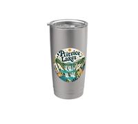 Souvenirs des lacs de Plitvice Croatie Plitvice Gobelet isotherme en acier inoxydable double paroi