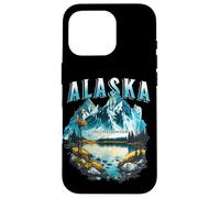 Souvenirs des visiteurs de la dernière frontière de l'Alaska Coque pour iPhone 16 Pro