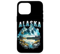 Souvenirs des visiteurs de la dernière frontière de l'Alaska Coque pour iPhone 16 Pro Max