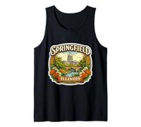 Souvenirs des visiteurs de Springfield Illinois Débardeur
