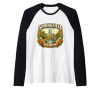 Souvenirs des visiteurs de Springfield Illinois Manche Raglan