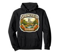 Souvenirs des visiteurs de Springfield Illinois Sweat à Capuche