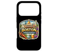 Souvenirs d'État de la Ville Souvenir de Boston Massachusetts Coque pour iPhone 17 Pro