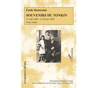 Souvenirs du Tonkin 27 août 1886-15 février 1909 - Henri Copin - L'harmattan - broché - Essai
