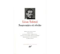 Souvenirs et récits - Léon Tolstoï - Gallimard - relié - Récit