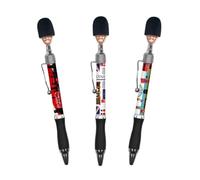 Souvenirs Lot de 3 stylos à bille Motif tête de soldat de Londres célèbres Union Jack