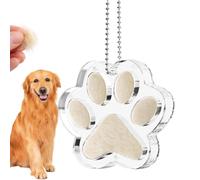 Souvenirs pour chiens de compagnie Compartiment mémoire magnétique ouvrable | Boîte à poils canins souvenir Pour les amoureux des animaux, propriétaires, cuisine, salon, appartement, bibliothèque