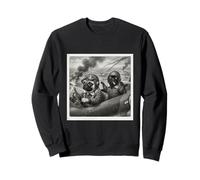 Souvenirs rétro de la Seconde Guerre Mondiale de Pilote de la Seconde Guerre Mondiale Sweatshirt