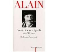 Souvenirs sans égards Alain (Auteur)