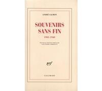 Souvenirs sans fin André Salmon (Auteur), Pierre Combescot (Préface)