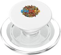 Souvenirs urbains du centre-ville de Chicago et de l'Illinois PopSockets PopGrip pour MagSafe
