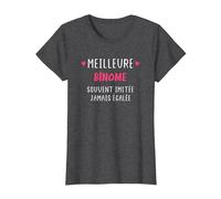 Souvent imitée jamais égalée Meilleure Binôme T-Shirt, Femme, Chiné Foncé, M