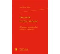 Souvent textes varient Jean-Michel Adam (Auteur), Delphine Denis (Collection dirigée par), Anna Jaubert (Collection dirigée par)