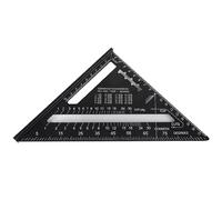 Souverain triangulaire en alliage en aluminium mitre 7in fournitures industrielles