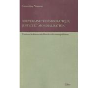 Souveraineté démocratique, justice et mondialisation