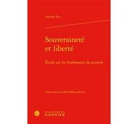 Souveraineté et liberté Amnon Lev (Auteur), Gabriel Bibeau-Picard (Traduction), Olivier Beaud (Direction), Jean-François Kervégan (Direction)