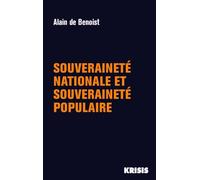 Souveraineté nationale et souveraineté populaire