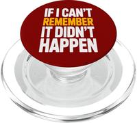 Souviens-toi Humour Sarcasme Rétro Vintage Adulte PopSockets PopGrip pour MagSafe