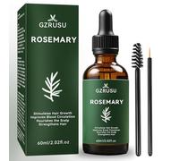 Souvik Huile Essentielle de Romarin 60ML - Huile de Romarin pour Cheveux, 100 % Pure et Naturelle pour Aromathérapie, Diffuseurs, Soin de la Peau, Massages, Bains et Relaxation
