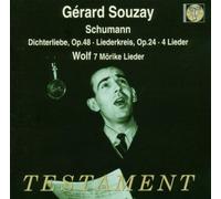 SOUZAY GERARD (baritono) - Schumann / Wolf : Lieder