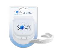 SOVA Aero Night Guard - Gouttière Dentaire contre le grincement nocturne/bruxisme - Protège-dents ajustable - 1.6mm - Remodelable jusqu'à 20 fois - Pour adultes - Avec son étui