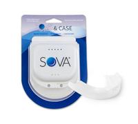 SOVA Night Guard 3D - Gouttiere Dentaire Nocturne pour le Bruxisme - Protège-dents sur mesure - épaisseur de 1,6 mm - sans odeur ni goût - e-formable jusqu'à 20 fois - avec étui