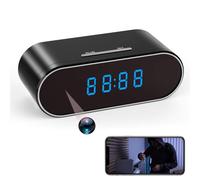 SOVAWIN Caméra espion sans fil WiFi cachée, caméra espion avec détection de mouvement, mini caméra IP HD 1080p pour la maison avec vision nocturne, prise en charge des smartphones et des ordinateurs
